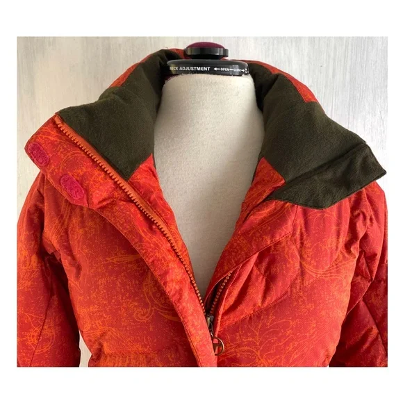 Columbia Titanium Women's Small DOWN Insulated snowboard ski Hooded Zip Jacket - Picture 9 of 16